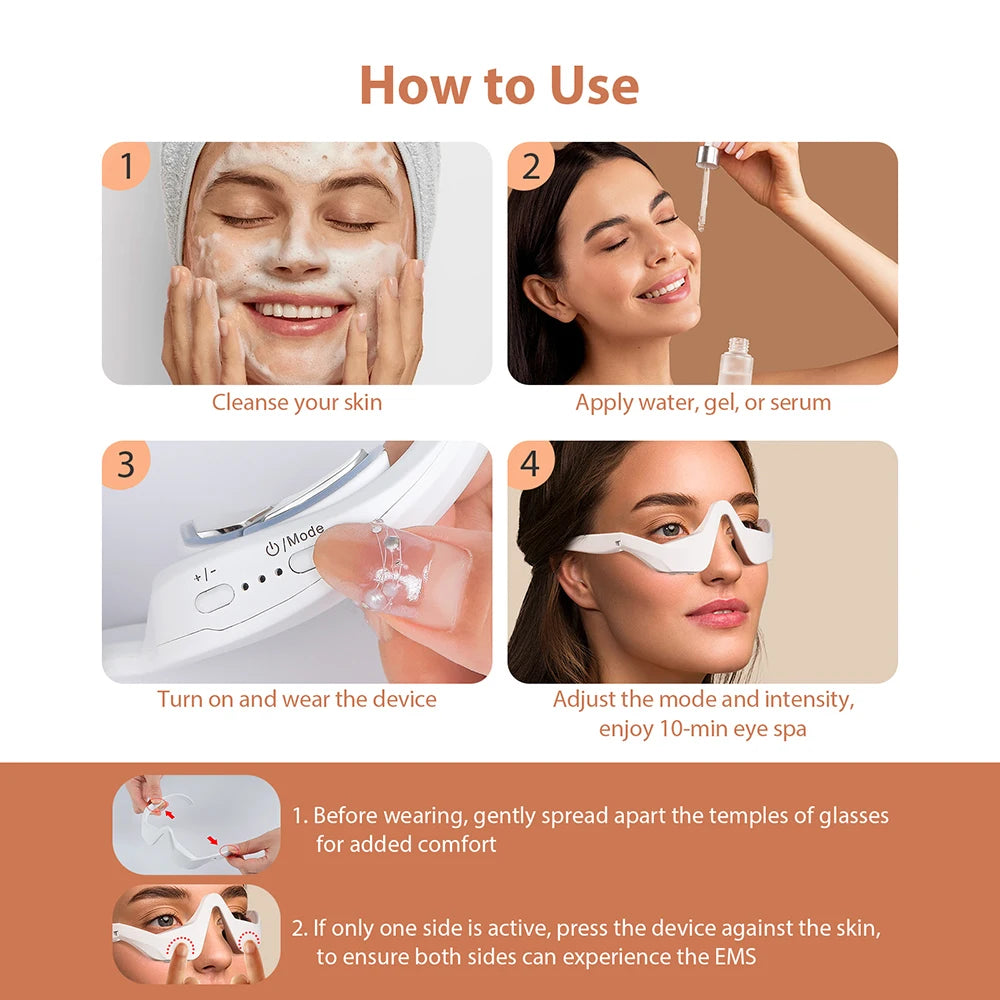CalmRay eye massager