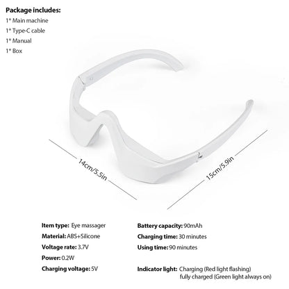CalmRay eye massager