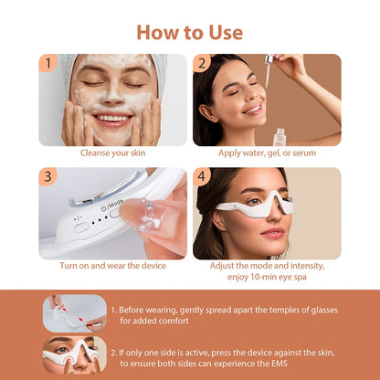 CalmRay eye massager